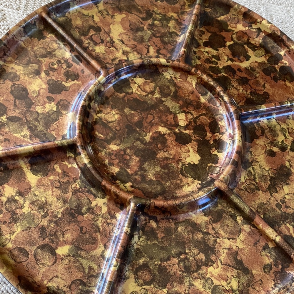 LARGE 18” Hollywood Regency Charcuterie Tray. Crafted in USA. - Picture 4 of 4
